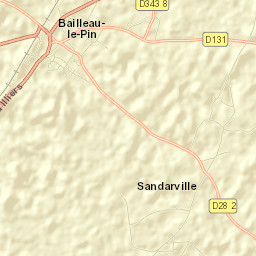 Bailleau-le-Pin Street Map