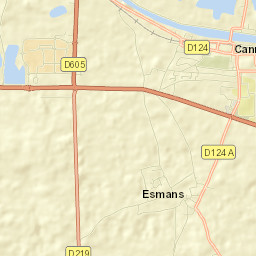 Cannes-Écluse Street Map