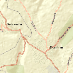 Dornhan Street Map