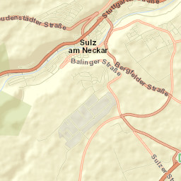 Sulz am Neckar Street Map