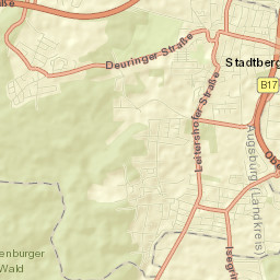 Stadtbergen Street Map