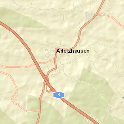 Adelzhausen Street Map