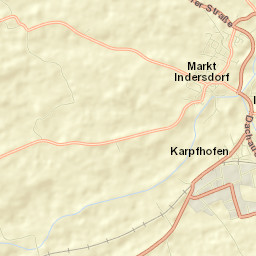 Markt Indersdorf Street Map