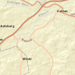 Velden Street Map