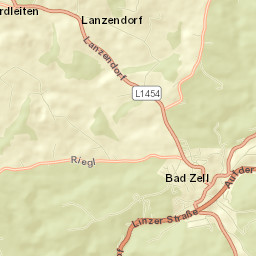 Bad Zell Street Map