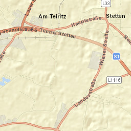 Stetten Street Map