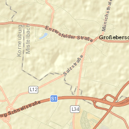 Großebersdorf Street Map