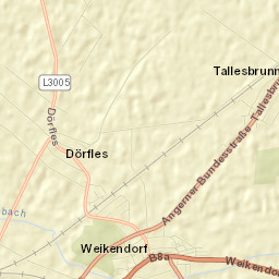 Weikendorf Street Map