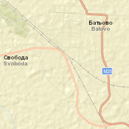 Batiovo Street Map