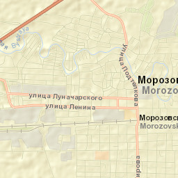 Morozovsk Street Map