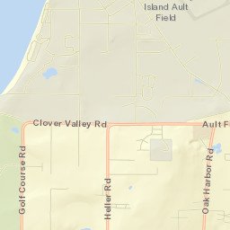 Ault Field Street Map