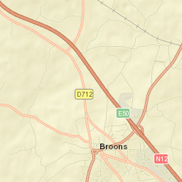 Broons Street Map