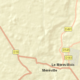 Méréville Street Map