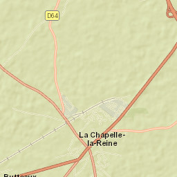 La Chapelle-la-Reine Street Map