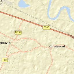 Villeblevin Street Map