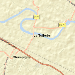 Champigny Street Map