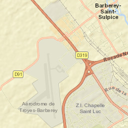 La Chapelle-Saint-Luc Street Map