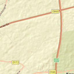 Creney-près-Troyes Street Map