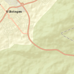 Vöhringen Street Map