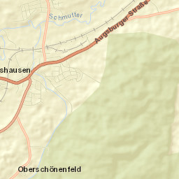 Gessertshausen Street Map