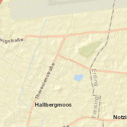 Hallbergmoos Street Map