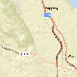 Politischer Bezirk Eferding Street Map