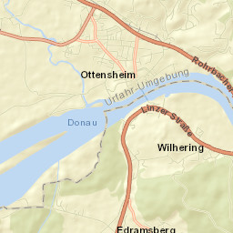 Ottensheim Street Map
