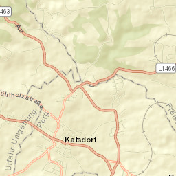 Katsdorf Street Map