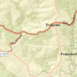 Tragwein Street Map
