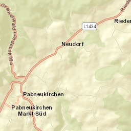 Pabneukirchen Street Map