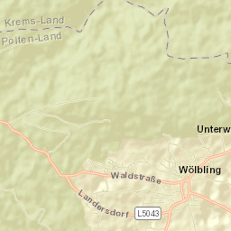 Oberwölbling Street Map
