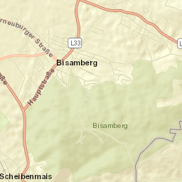 Bisamberg Street Map
