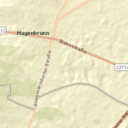 Hagenbrunn Street Map
