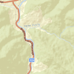 Yaremchans’ks Mis’krada Street Map