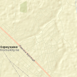 Chornukhyne Street Map