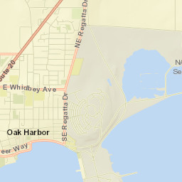 Oak Harbor Street Map