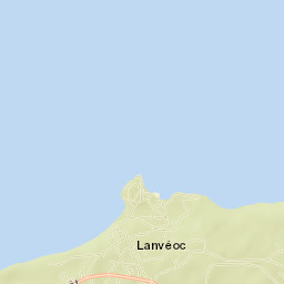 Lanvéoc Street Map
