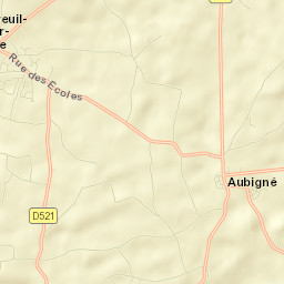Montreuil-sur-Ille Street Map