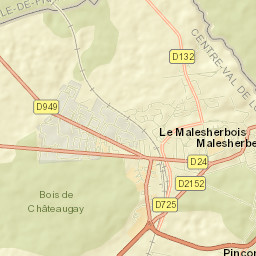 Malesherbes Street Map