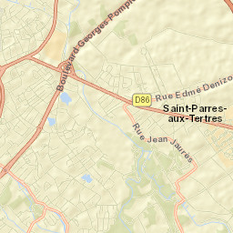 Saint-Parres-aux-Tertres Street Map
