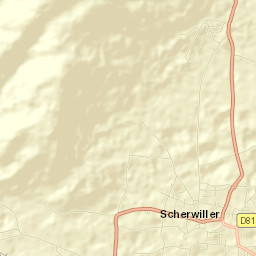 Scherwiller Street Map