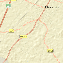 Ebersheim Street Map