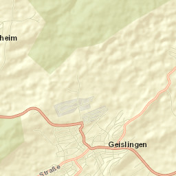 Geislingen Street Map