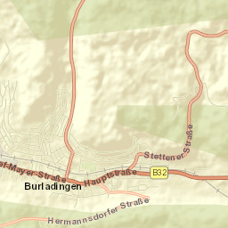 Burladingen Street Map
