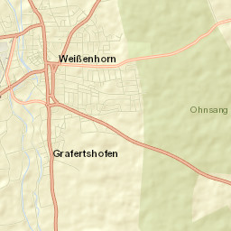Weißenhorn Street Map