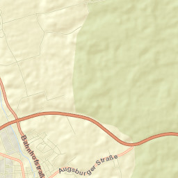 Thannhausen Street Map