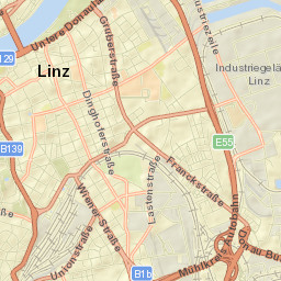 Linz Stadt Street Map
