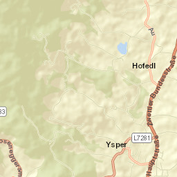 Ysper Street Map