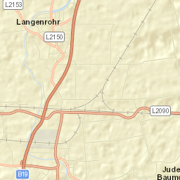 Langenrohr Street Map