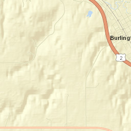 Burlington Street Map